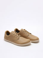 Cityscape Beige – Baskets Barefoot en cuir - Pas Naturels