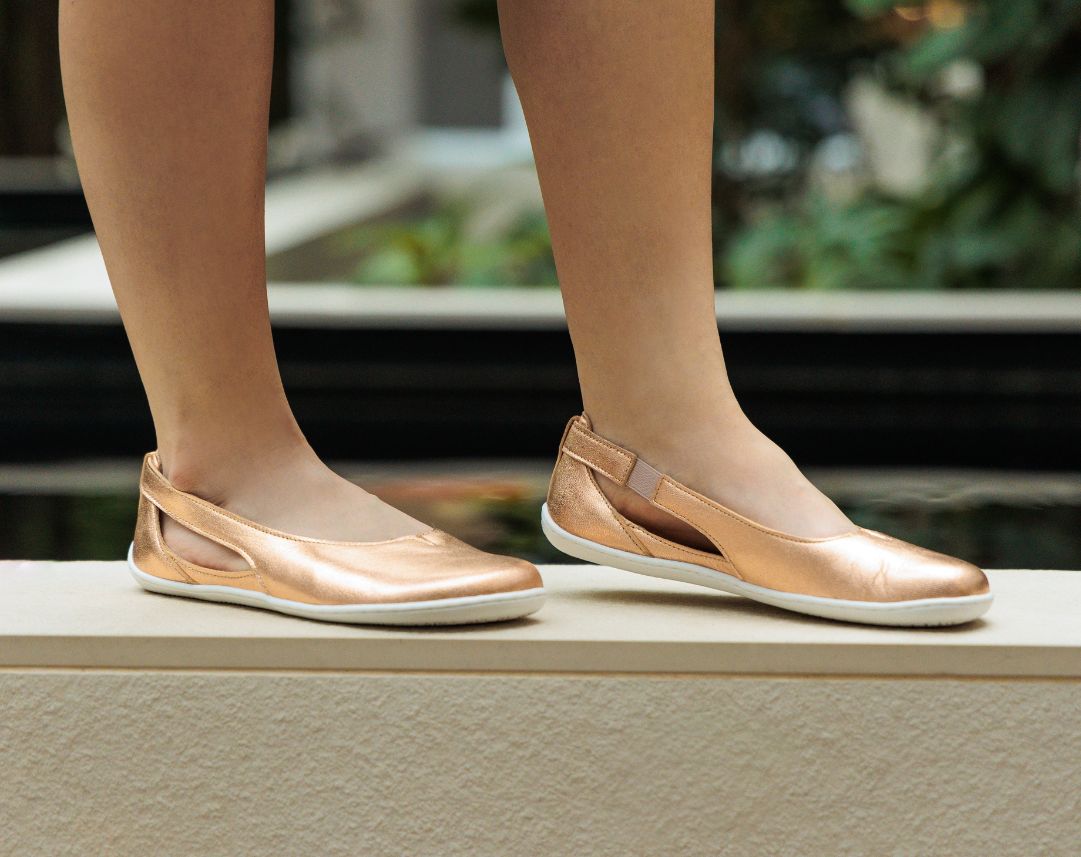 Be Lenka Bellissima 2.0 – Or rose | Ballerines barefoot
