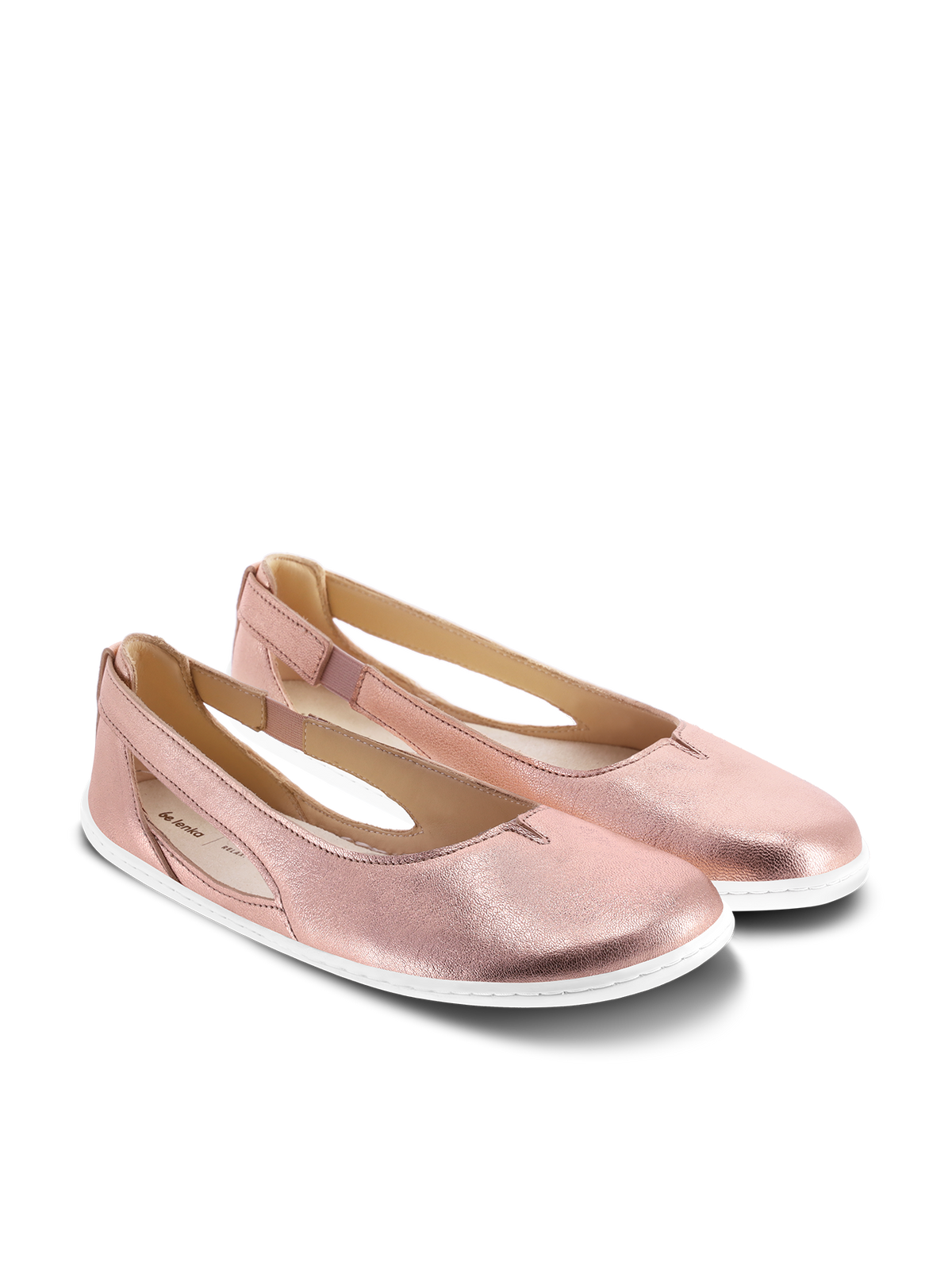 Be Lenka Bellissima 2.0 – Or rose | Ballerines barefoot