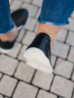Be Lenka Eazy Neo – Noir & Blanc | Chaussures barefoot