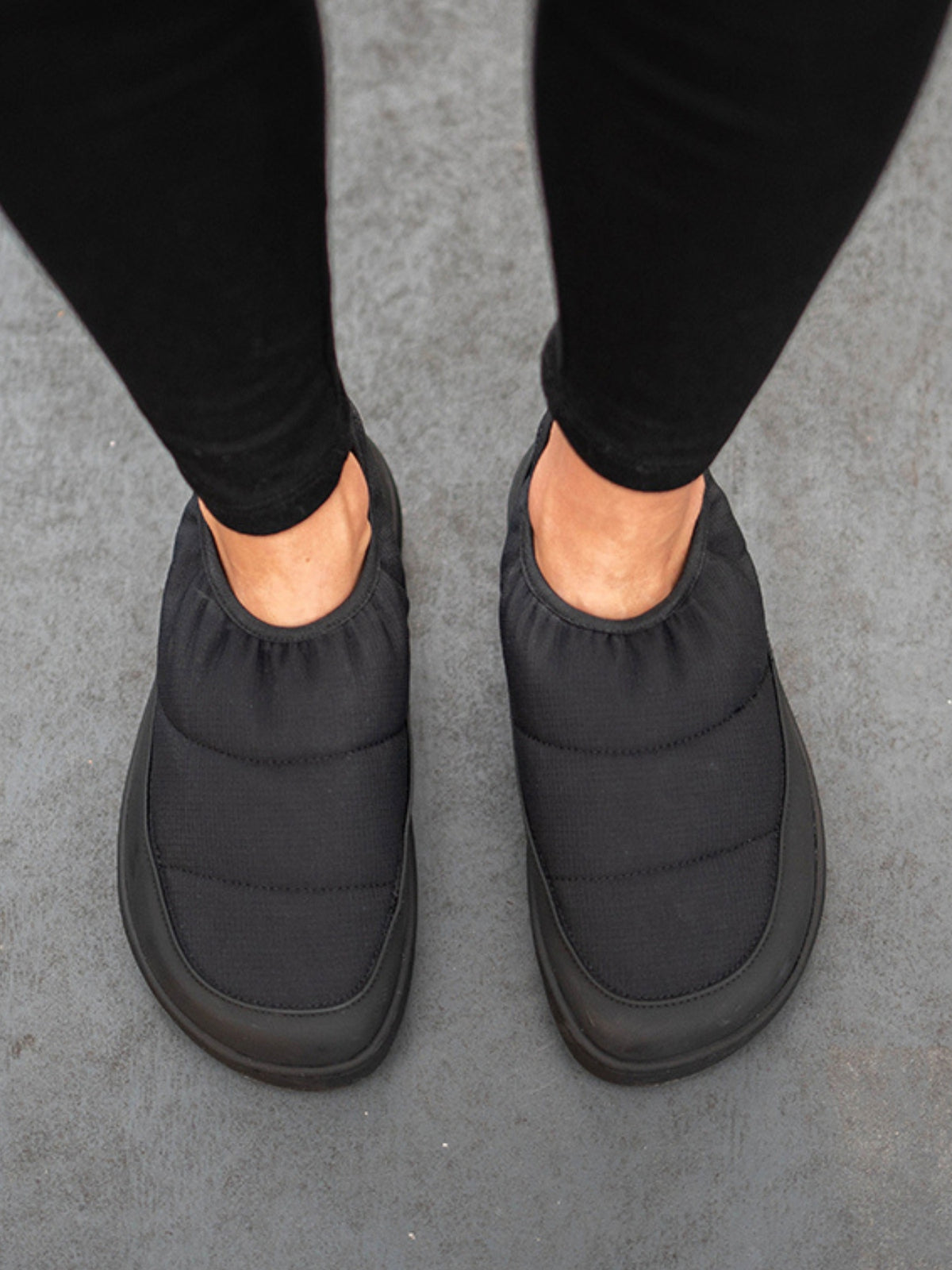 Be Lenka Nimbus – Noir | Chaussures barefoot à enfiler