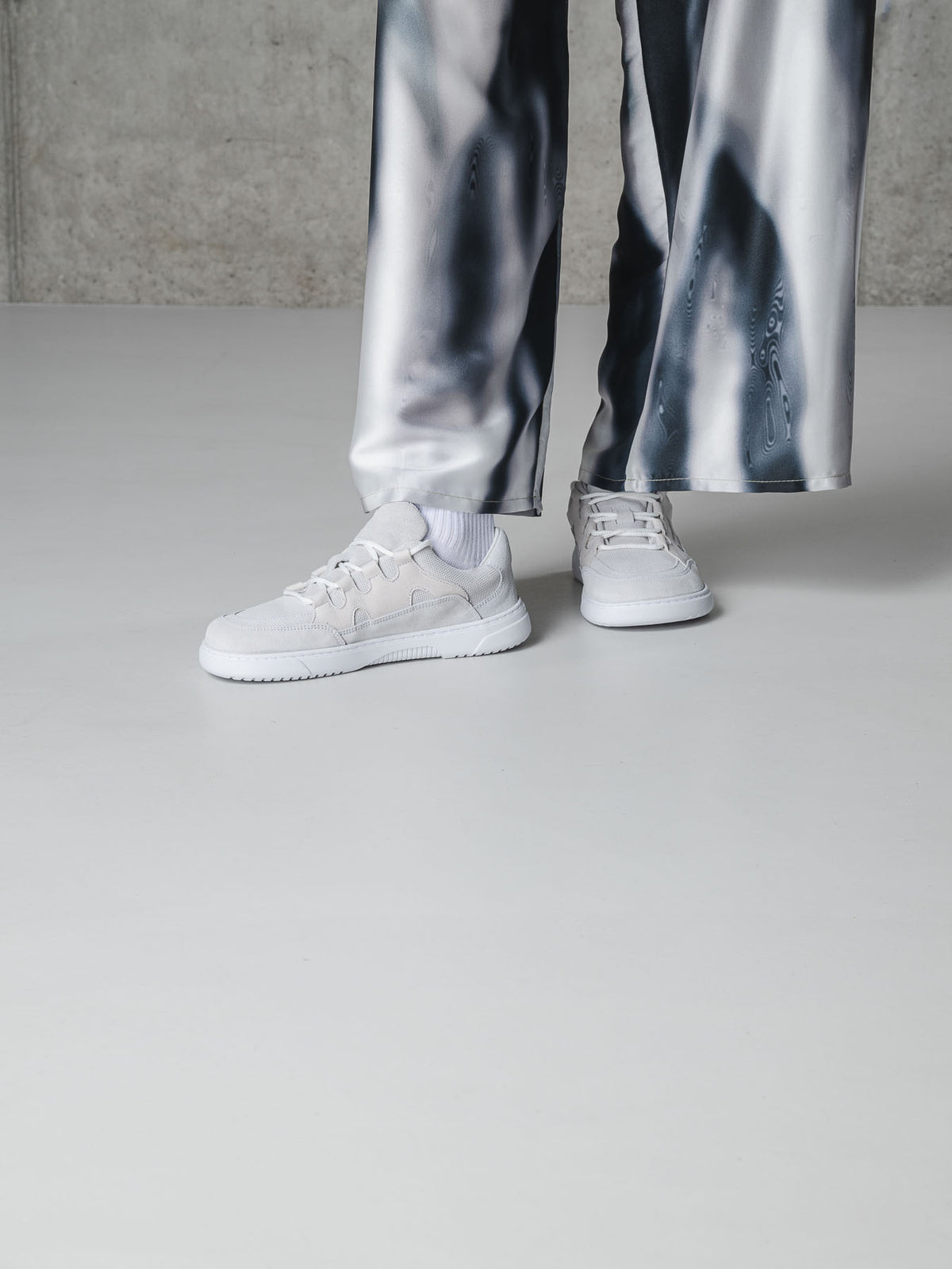 Barebarics Evo – Blanc craie | Baskets barefoot