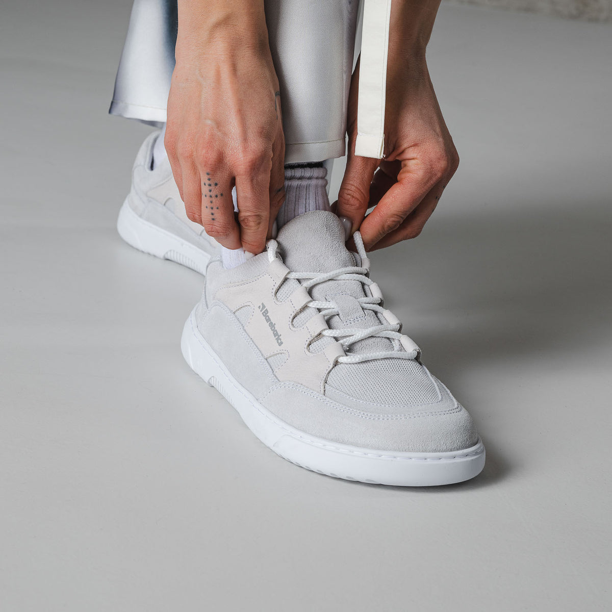 Barebarics Evo – Blanc craie | Baskets barefoot