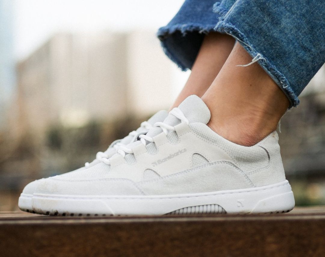 Barebarics Evo – Blanc craie | Baskets barefoot