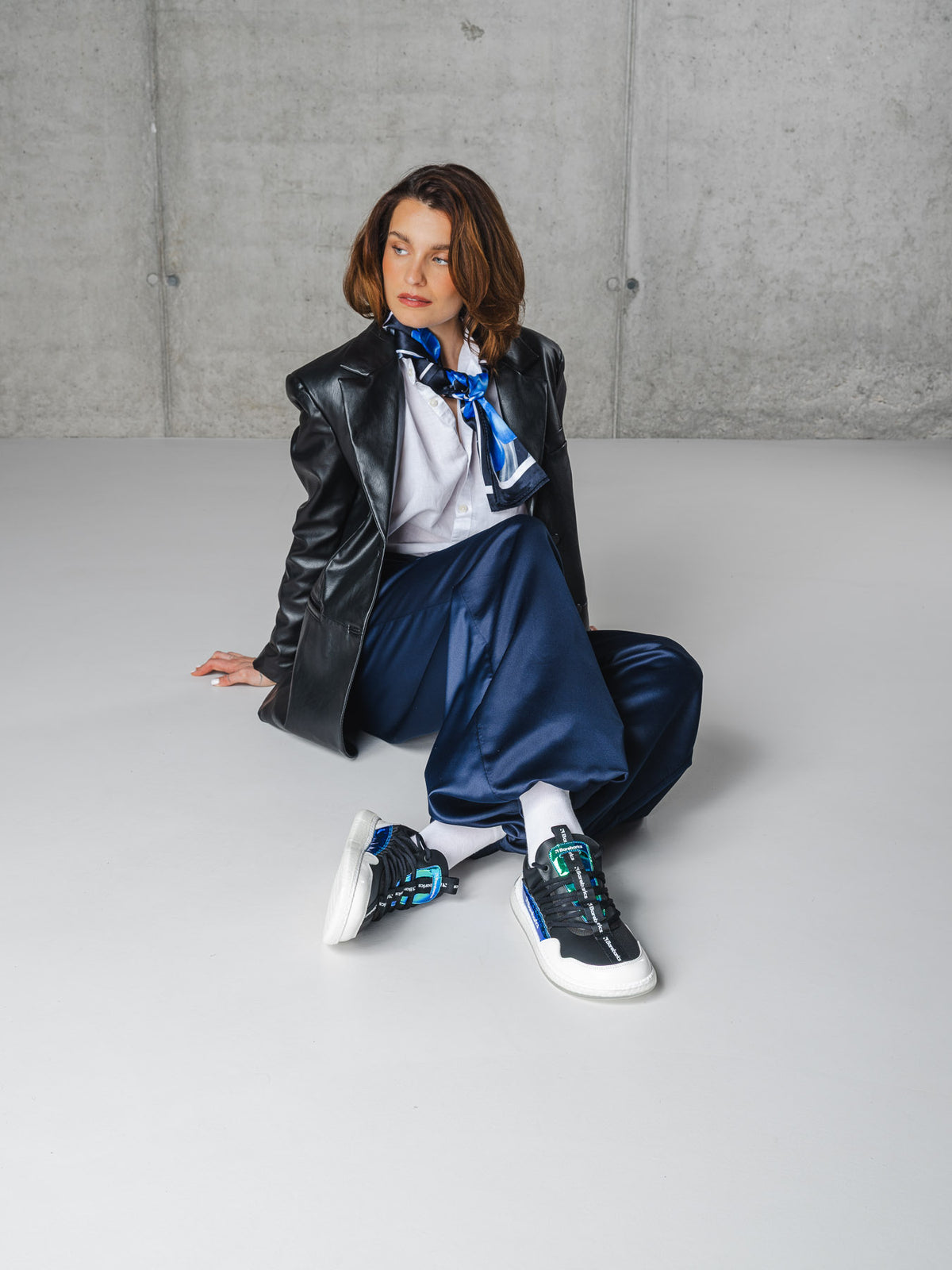Barebarics Futura – Noir irisé | Baskets barefoot