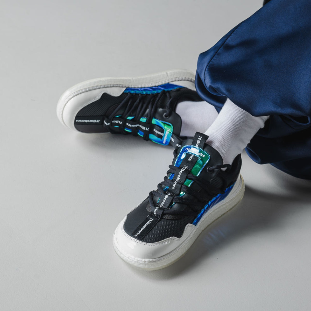 Barebarics Futura – Noir irisé | Baskets barefoot