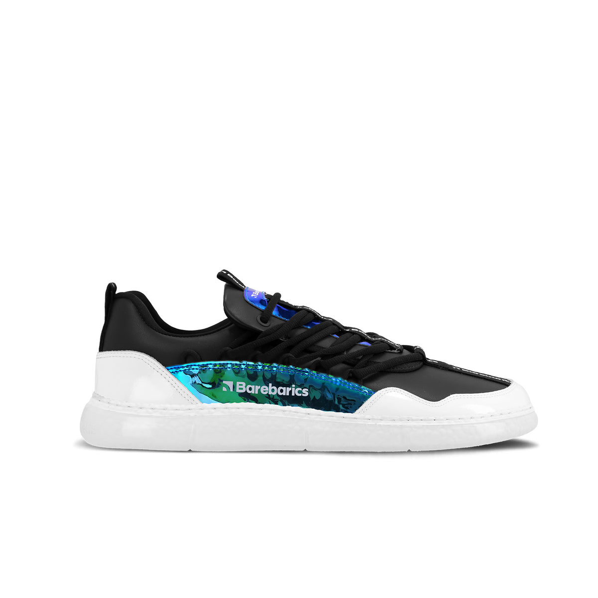 Barebarics Futura – Noir irisé | Baskets barefoot
