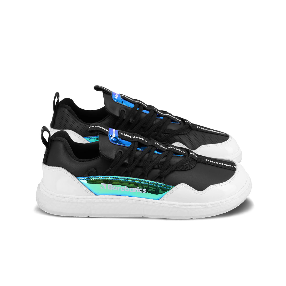 Barebarics Futura – Noir irisé | Baskets barefoot