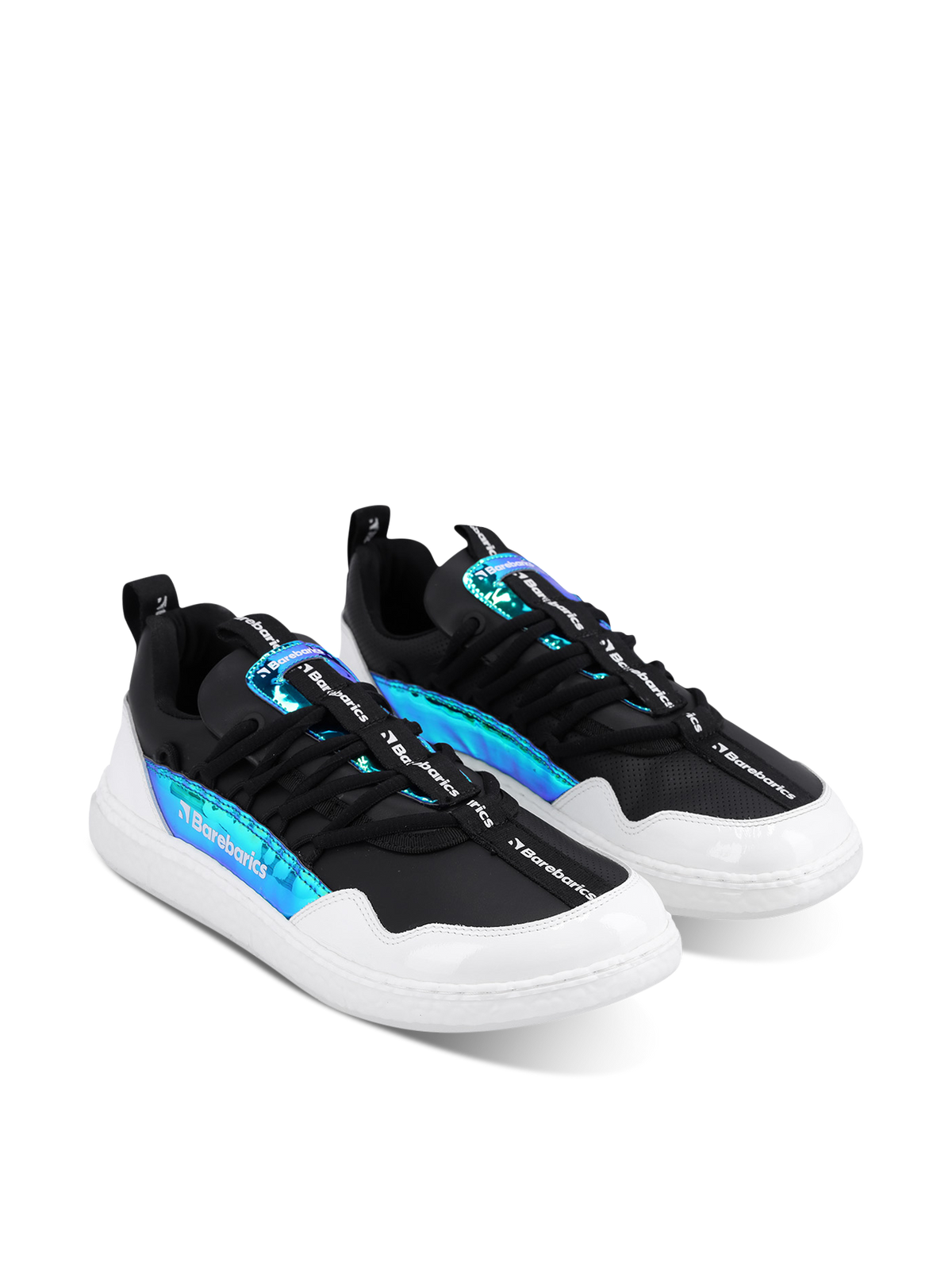 Barebarics Futura – Noir irisé | Baskets barefoot