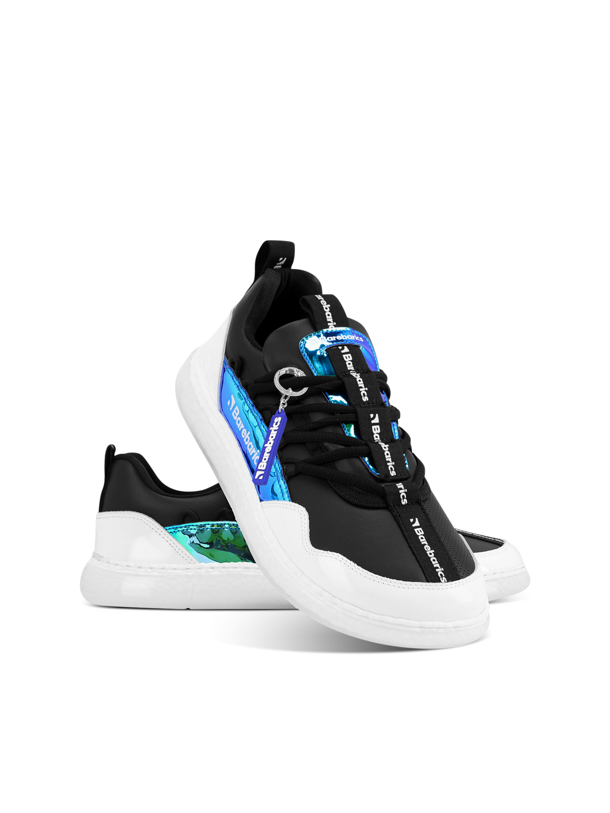 Barebarics Futura – Noir irisé | Baskets barefoot