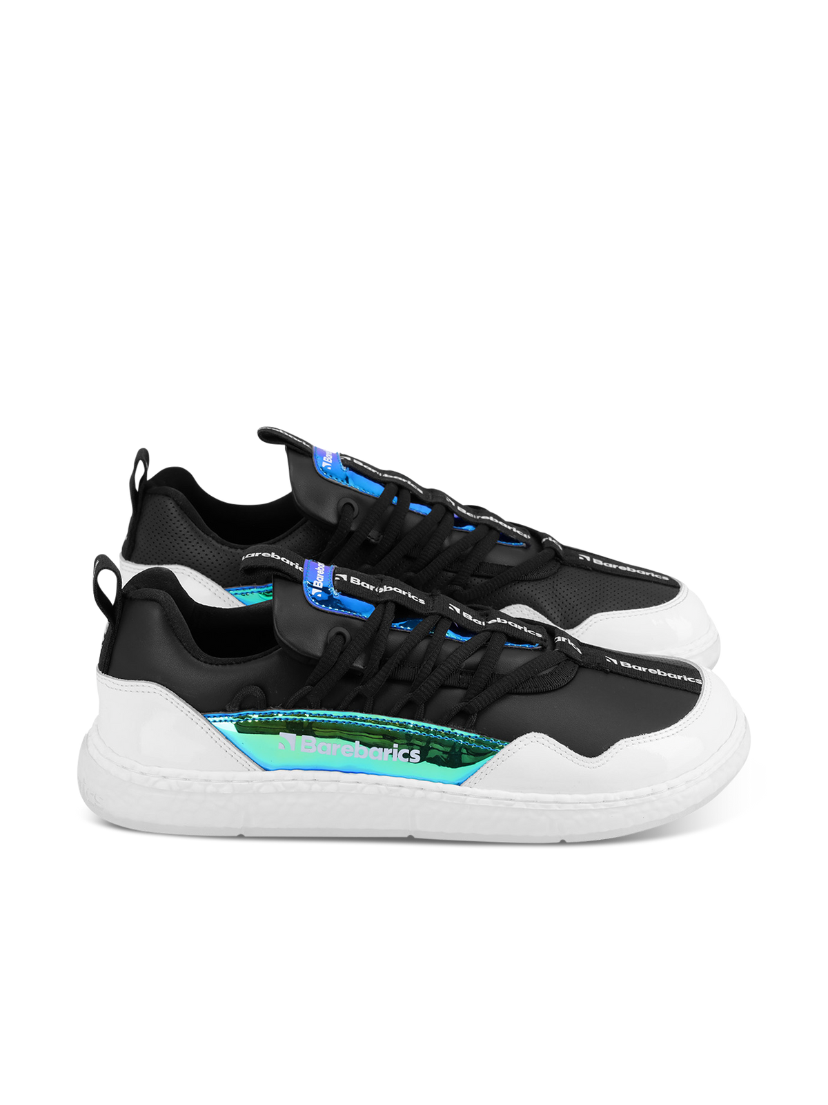 Barebarics Futura – Noir irisé | Baskets barefoot