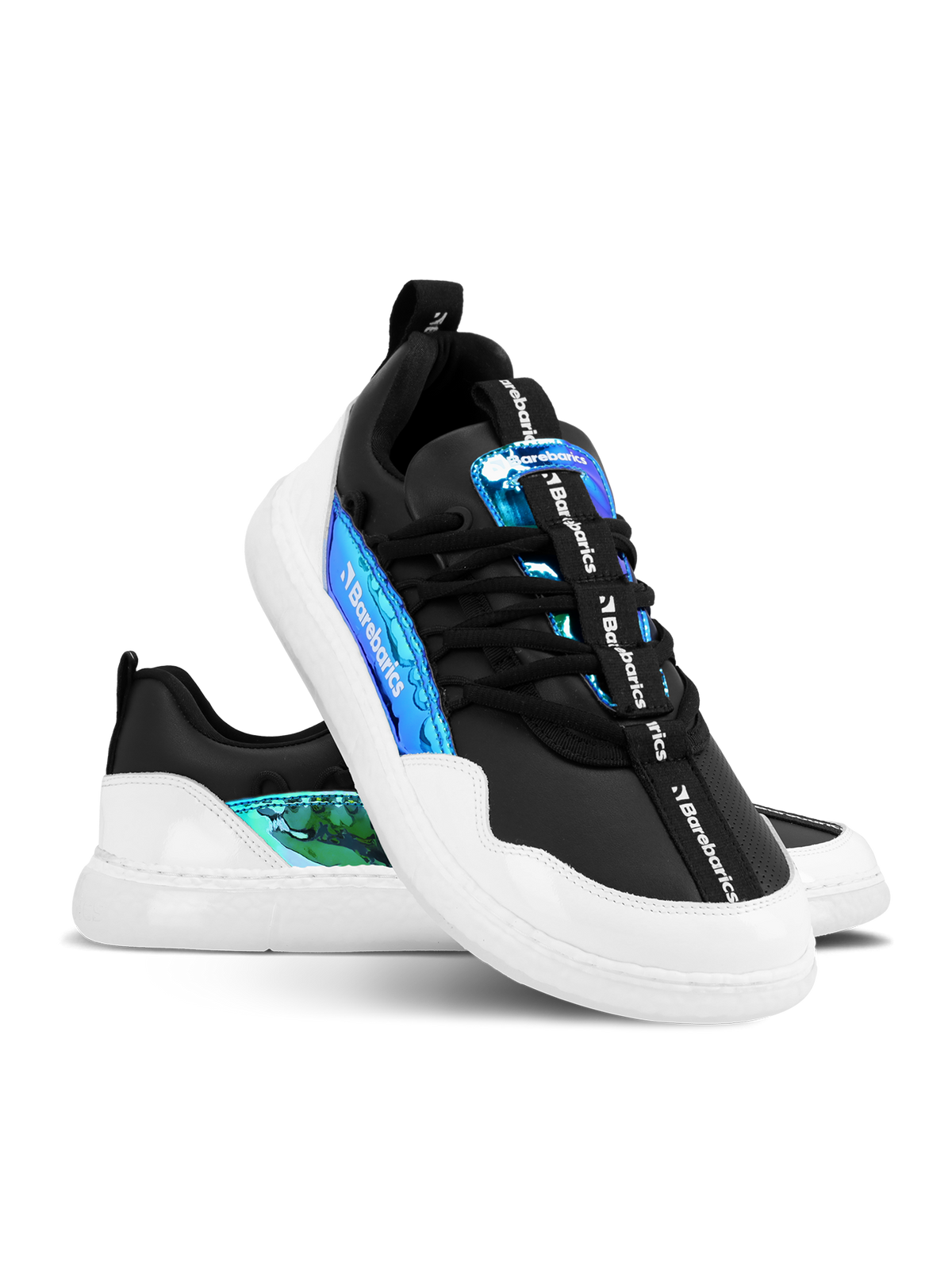 Barebarics Futura – Noir irisé | Baskets barefoot