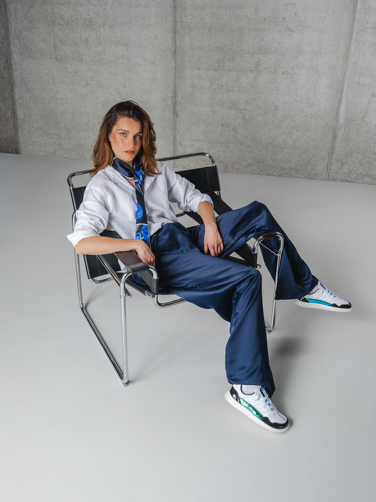 Barebarics Futura – Blanc irisé | Baskets barefoot