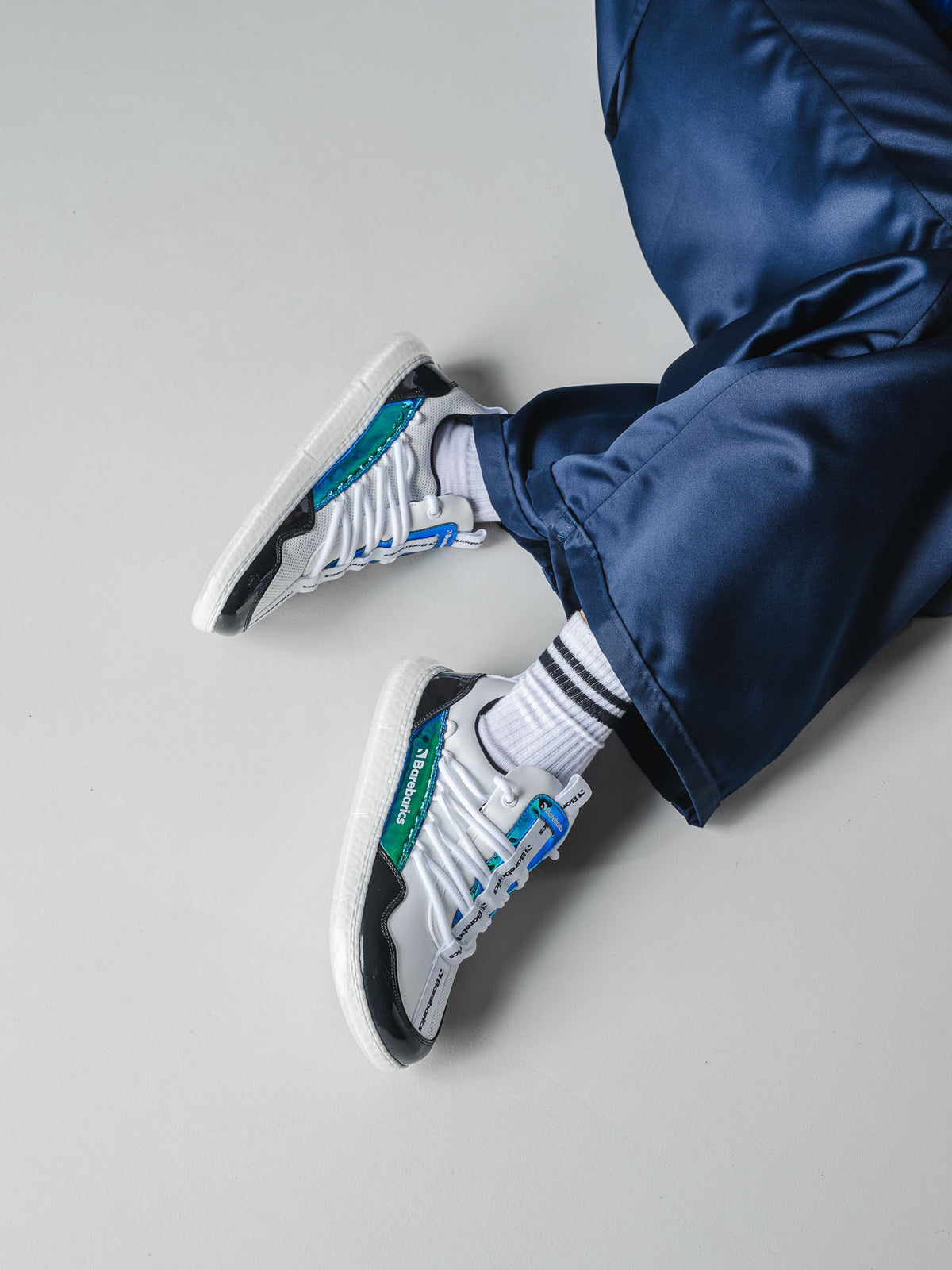 Barebarics Futura – Blanc irisé | Baskets barefoot