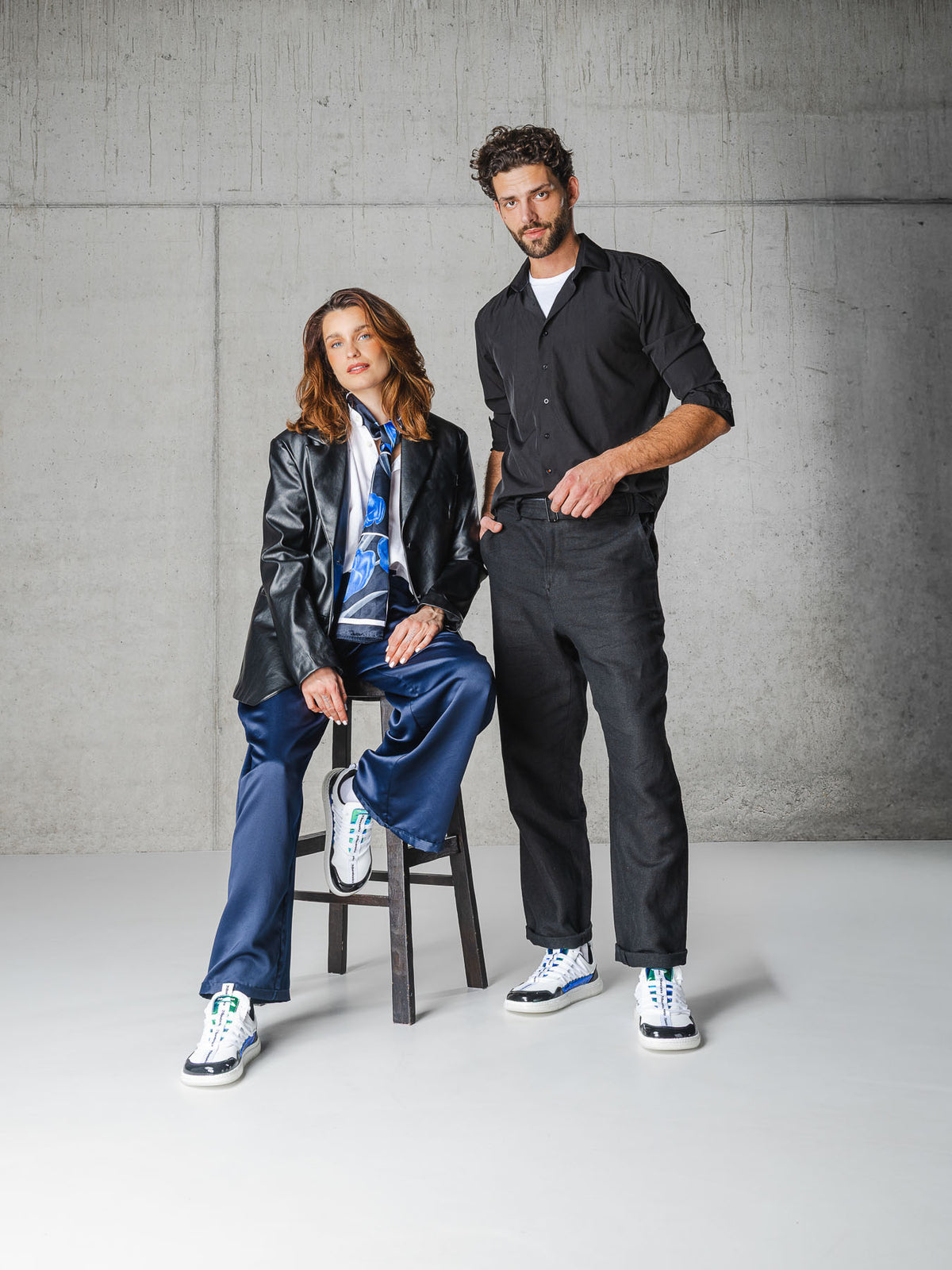 Barebarics Futura – Blanc irisé | Baskets barefoot