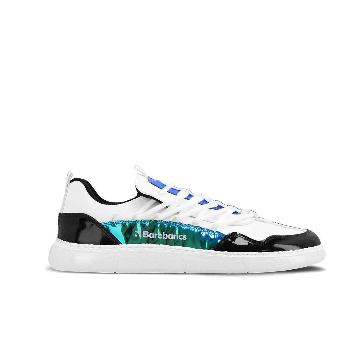 Barebarics Futura – Blanc irisé | Baskets barefoot
