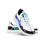 Barebarics Futura – Blanc irisé | Baskets barefoot