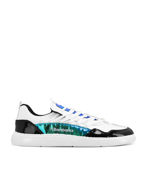 Barebarics Futura – Blanc irisé | Baskets barefoot