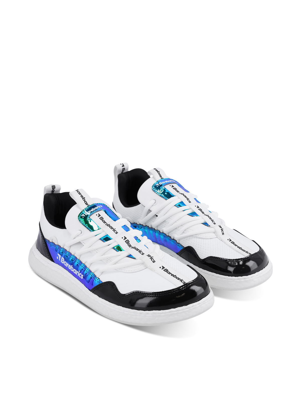 Barebarics Futura – Blanc irisé | Baskets barefoot
