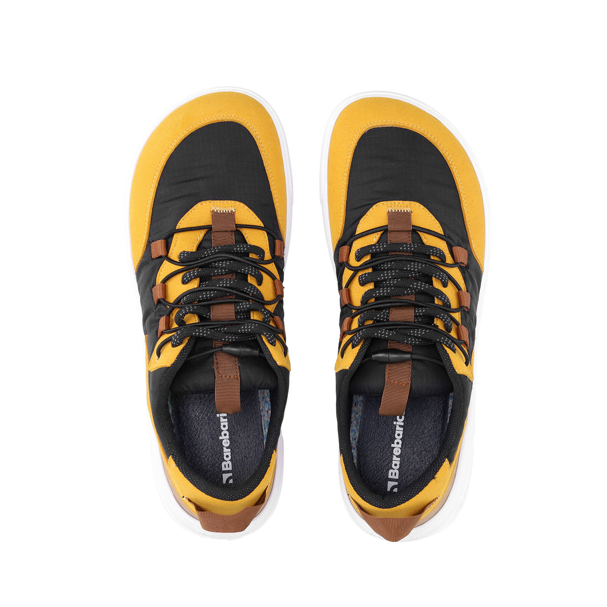 Barebarics Revive – Jaune doré & Noir | Baskets barefoot