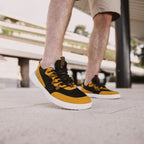 Barebarics Revive – Jaune doré & Noir | Baskets barefoot