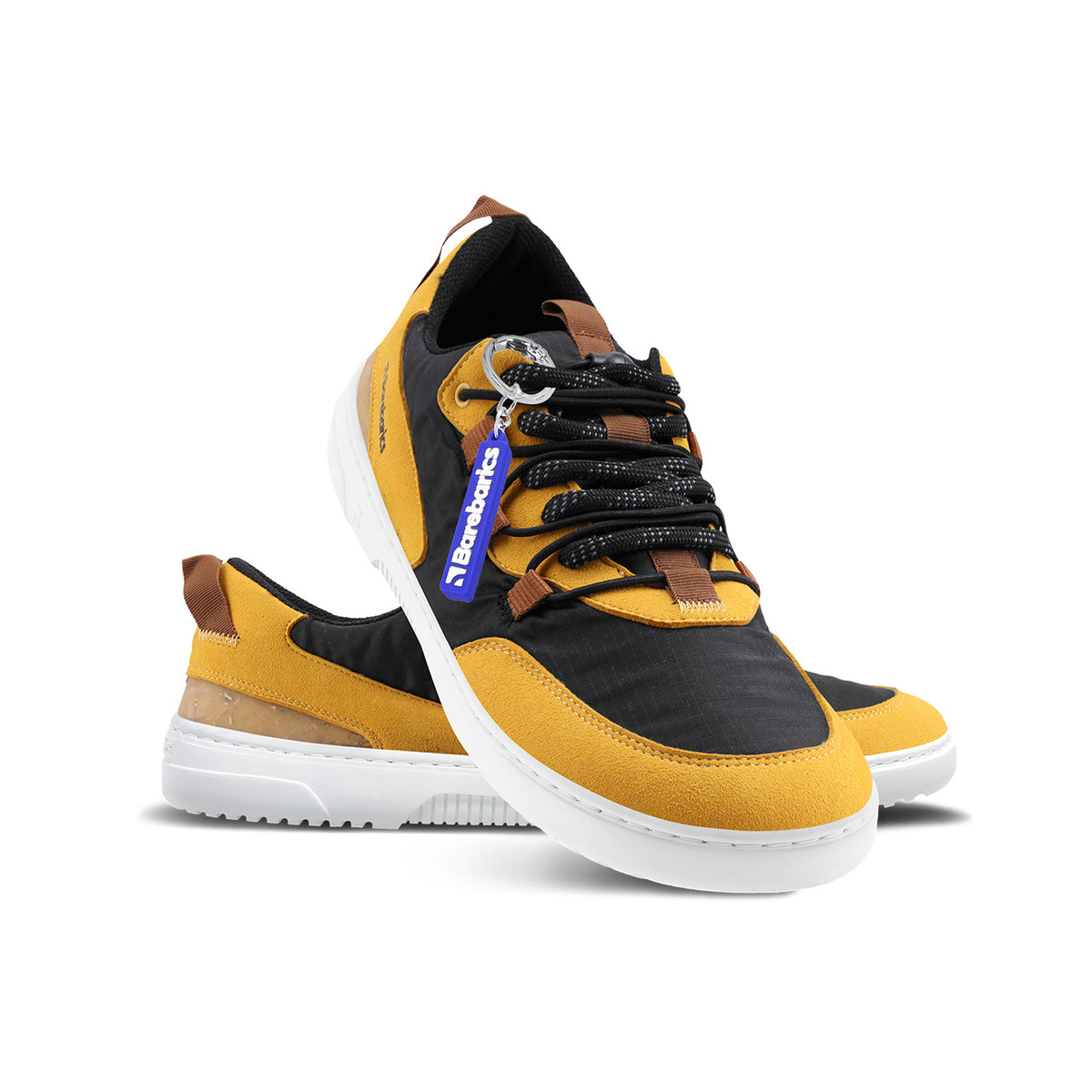 Barebarics Revive – Jaune doré & Noir | Baskets barefoot