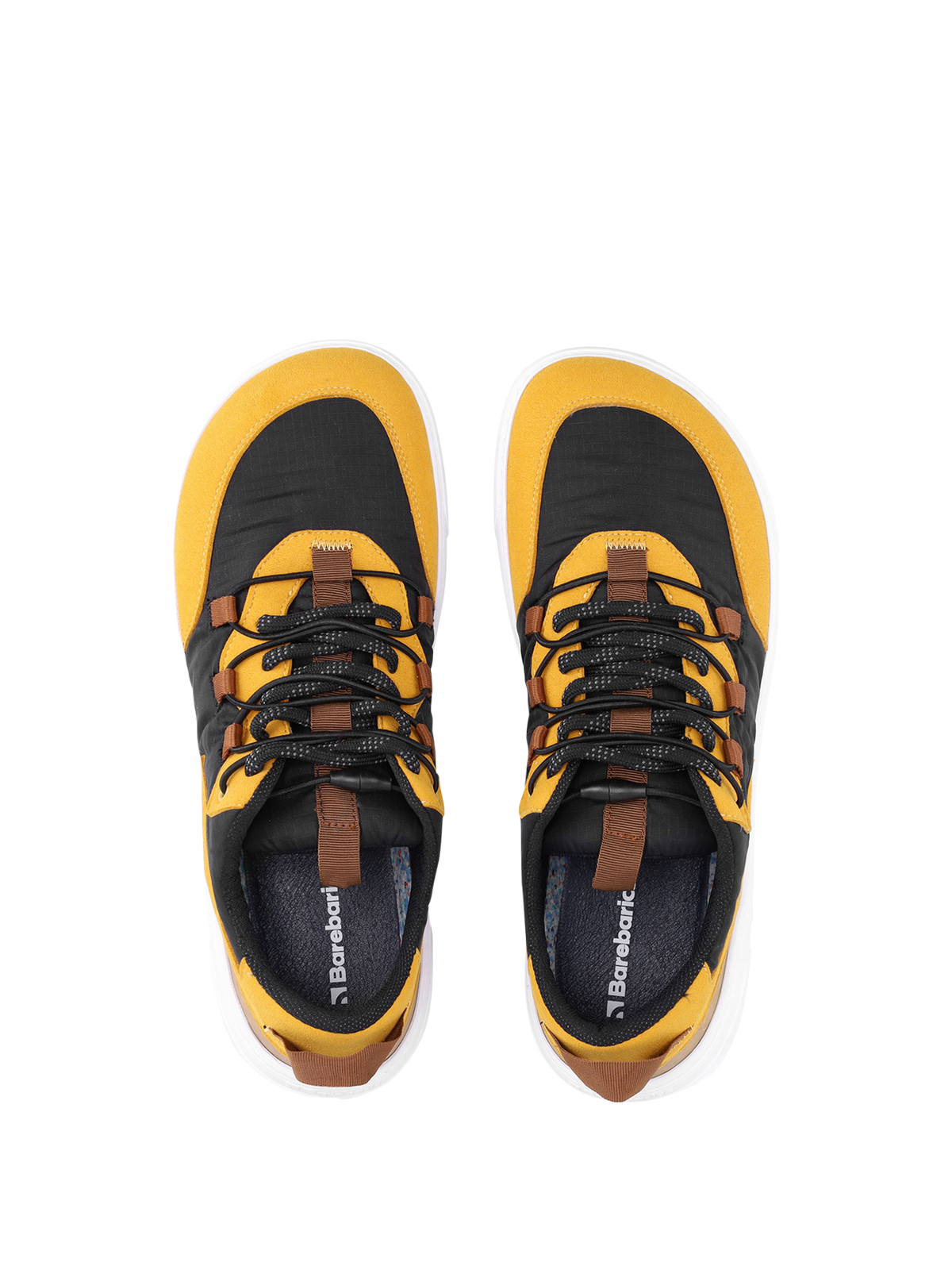 Barebarics Revive – Jaune doré & Noir | Baskets barefoot