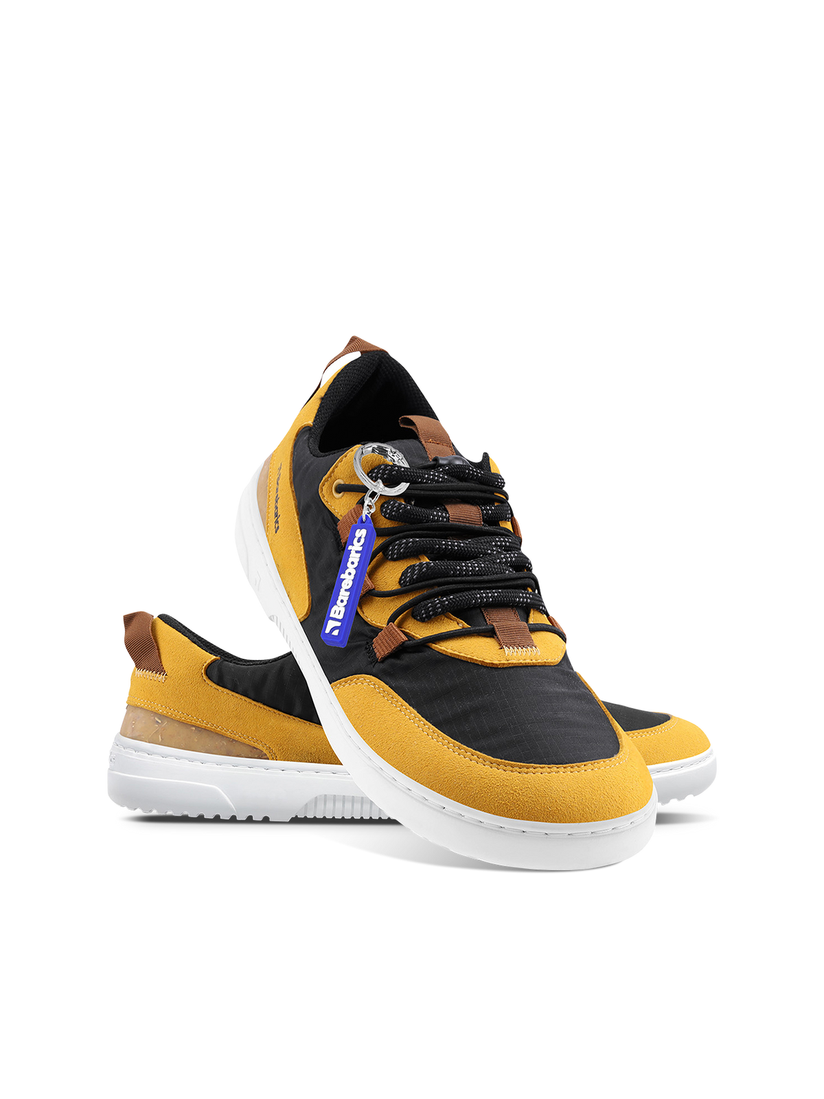 Barebarics Revive – Jaune doré & Noir | Baskets barefoot