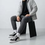 Barebarics Revive – Gris clair & Noir | Baskets barefoot