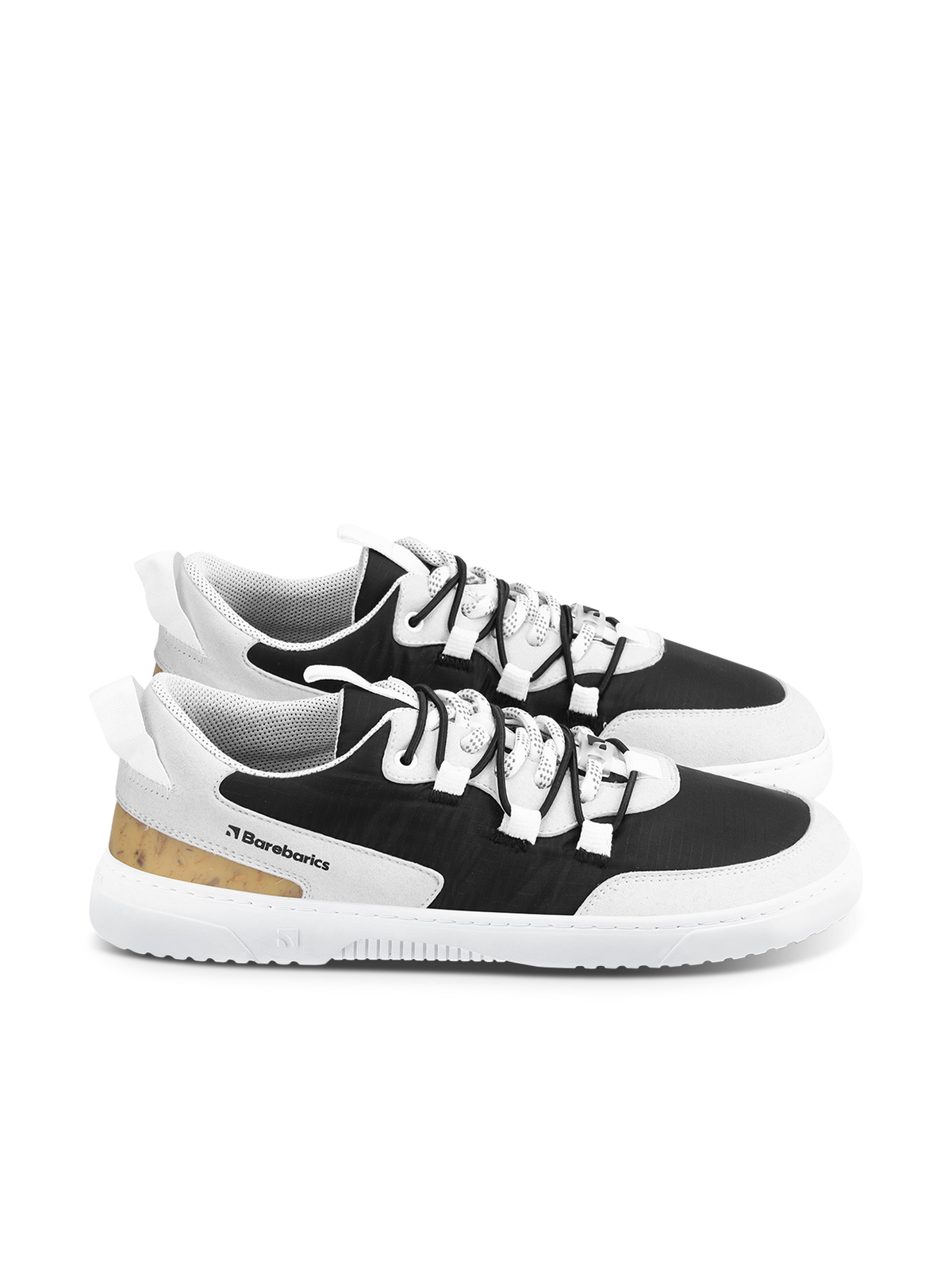 Barebarics Revive – Gris clair & Noir | Baskets barefoot