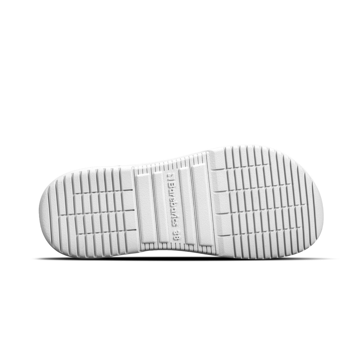 Barebarics Zing – Blanc | Baskets barefoot en cuir