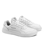 Barebarics Zing – Blanc | Baskets barefoot en cuir