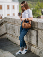 Be Lenka Elite – Blanc & Bleu foncé | Baskets barefoot