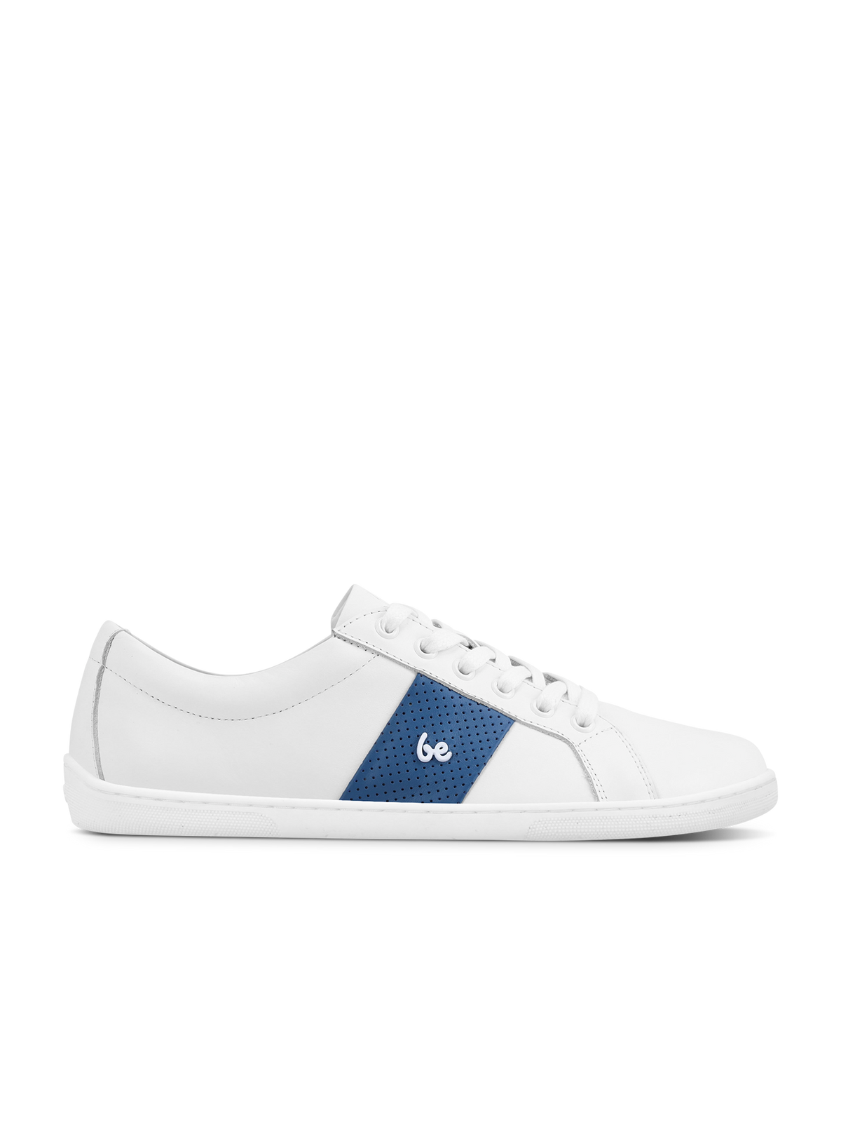 Be Lenka Elite – Blanc & Bleu foncé | Baskets barefoot