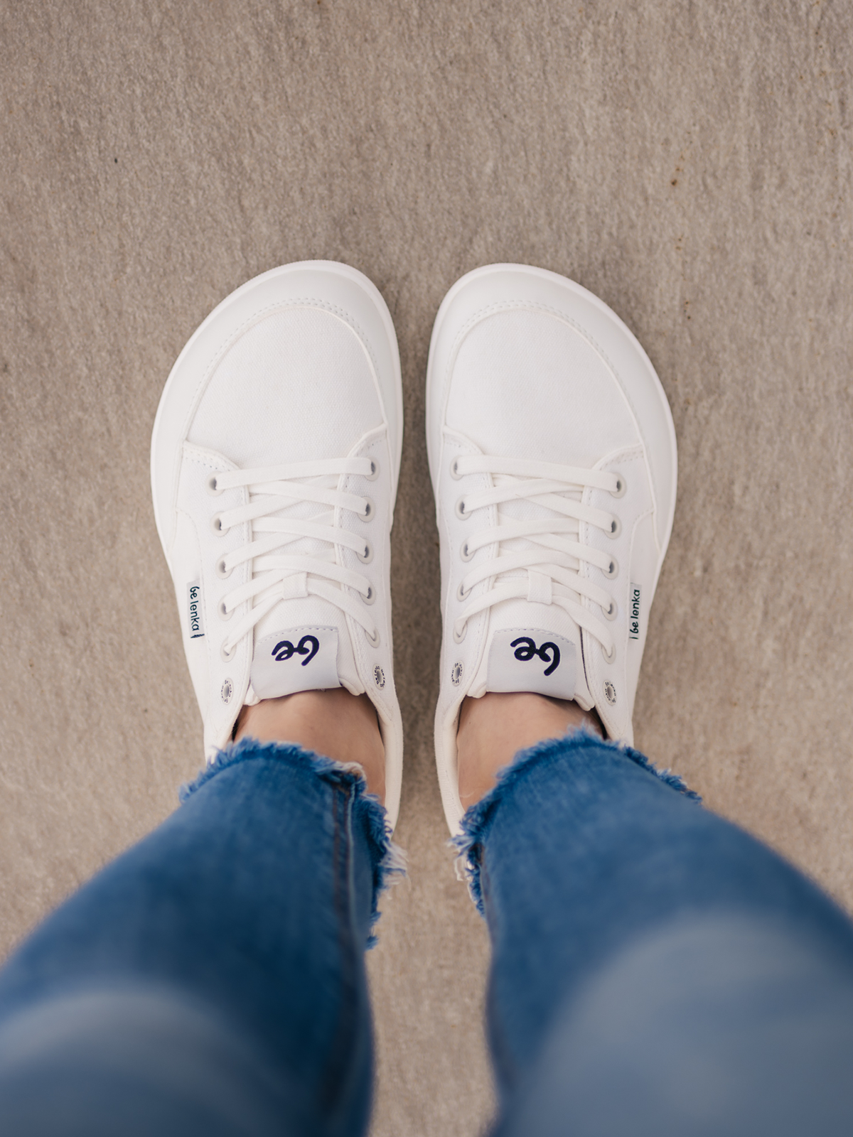 Be Lenka Rebound – Blanc | Baskets barefoot