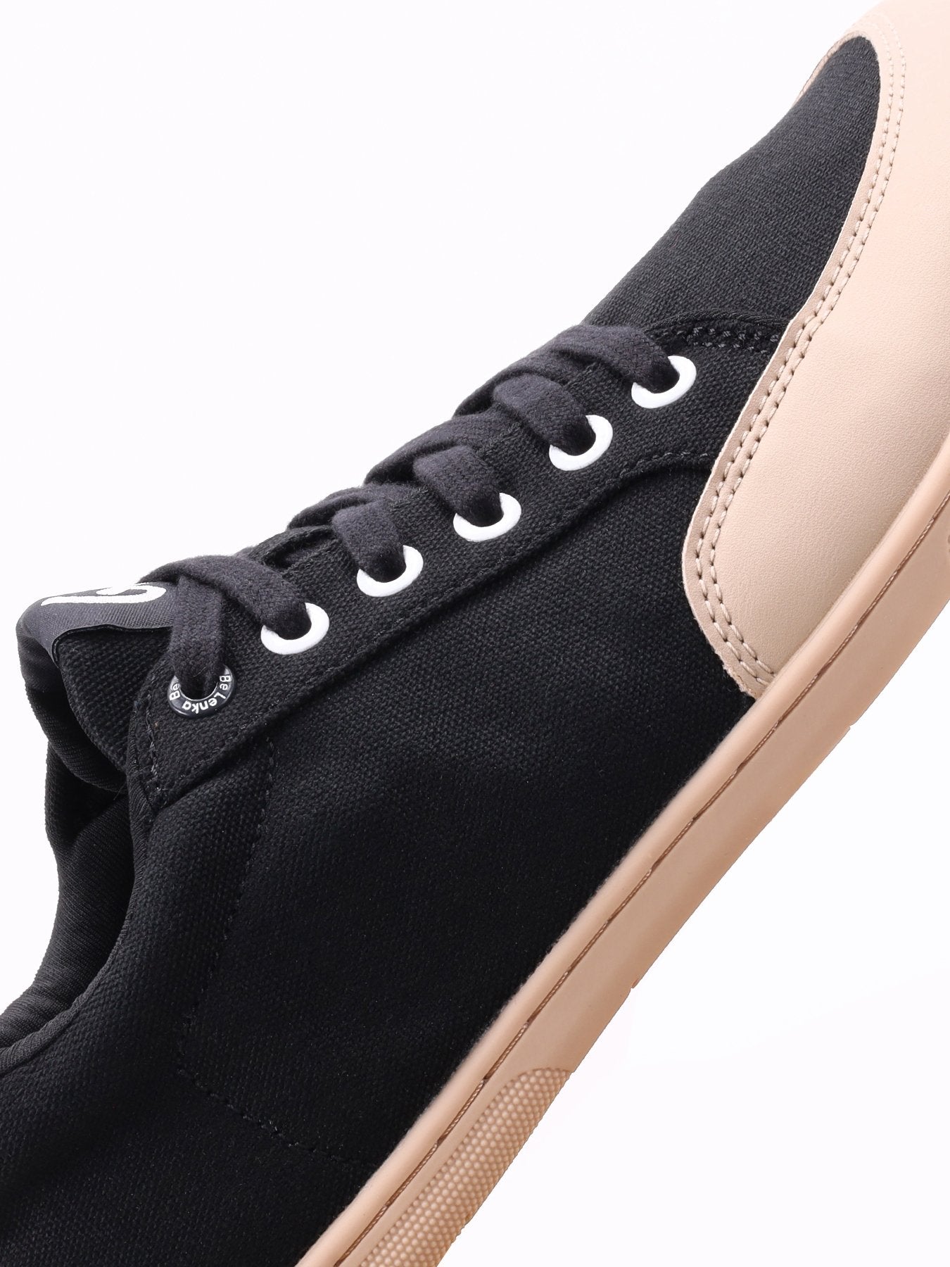Be Lenka Rebound Black – Baskets barefoot en toile noires - Pas Naturels