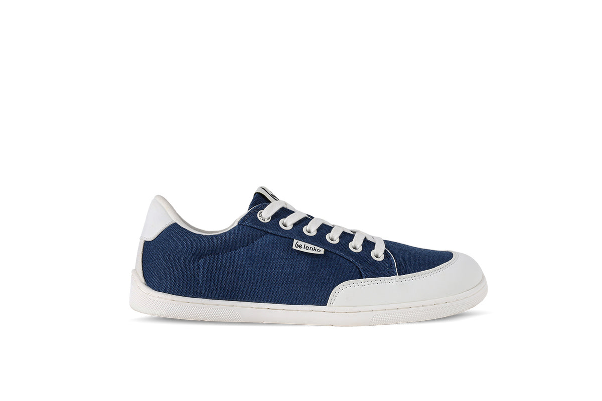 Be Lenka Rebound – Bleu foncé & Blanc | Baskets barefoot