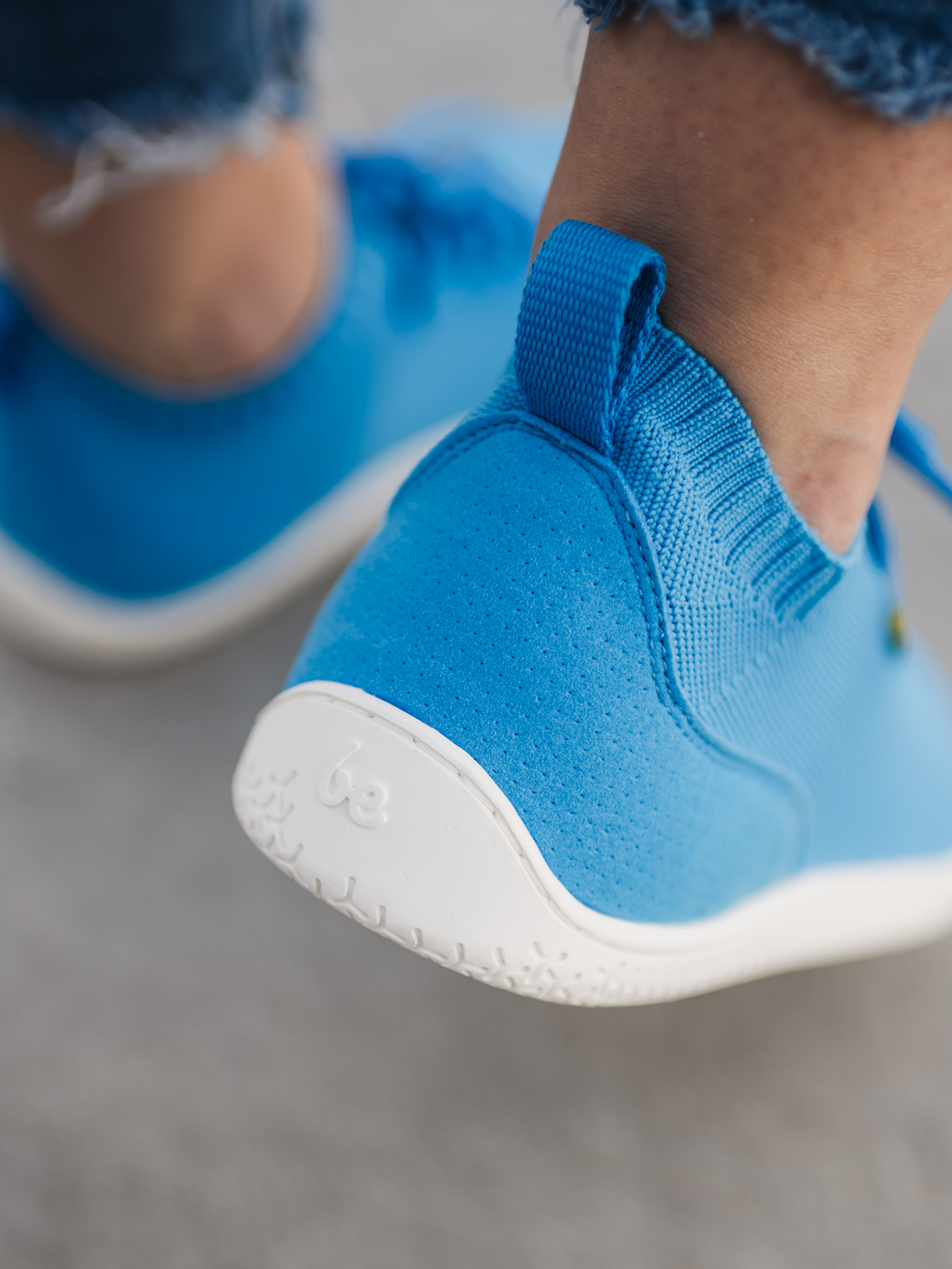 Be Lenka Stride – Bleu & Blanc | Baskets barefoot