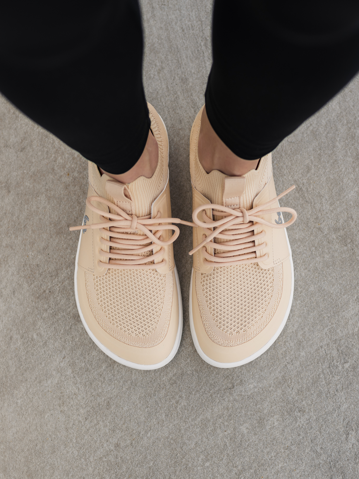 Be Lenka Swift – Beige crème | Baskets barefoot