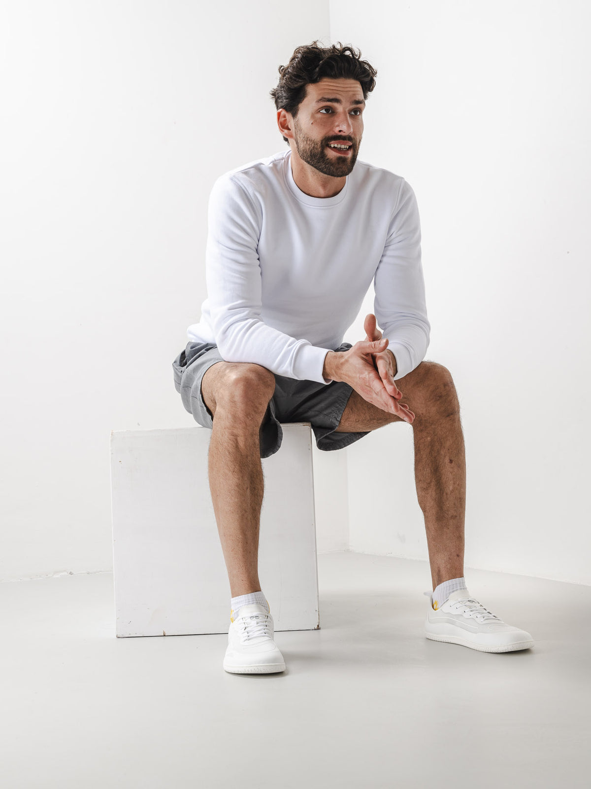 Be Lenka Velocity – Blanc | Baskets barefoot