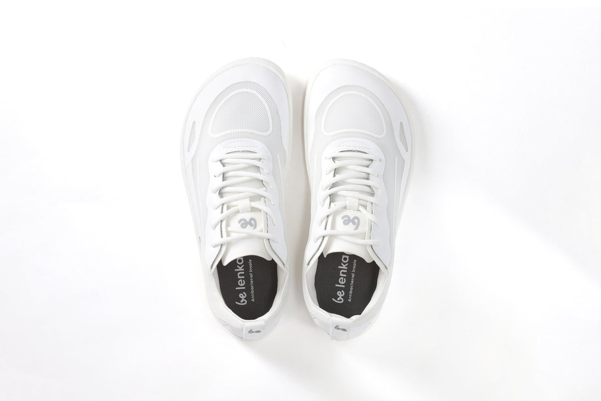 Be Lenka Velocity – Blanc | Baskets barefoot