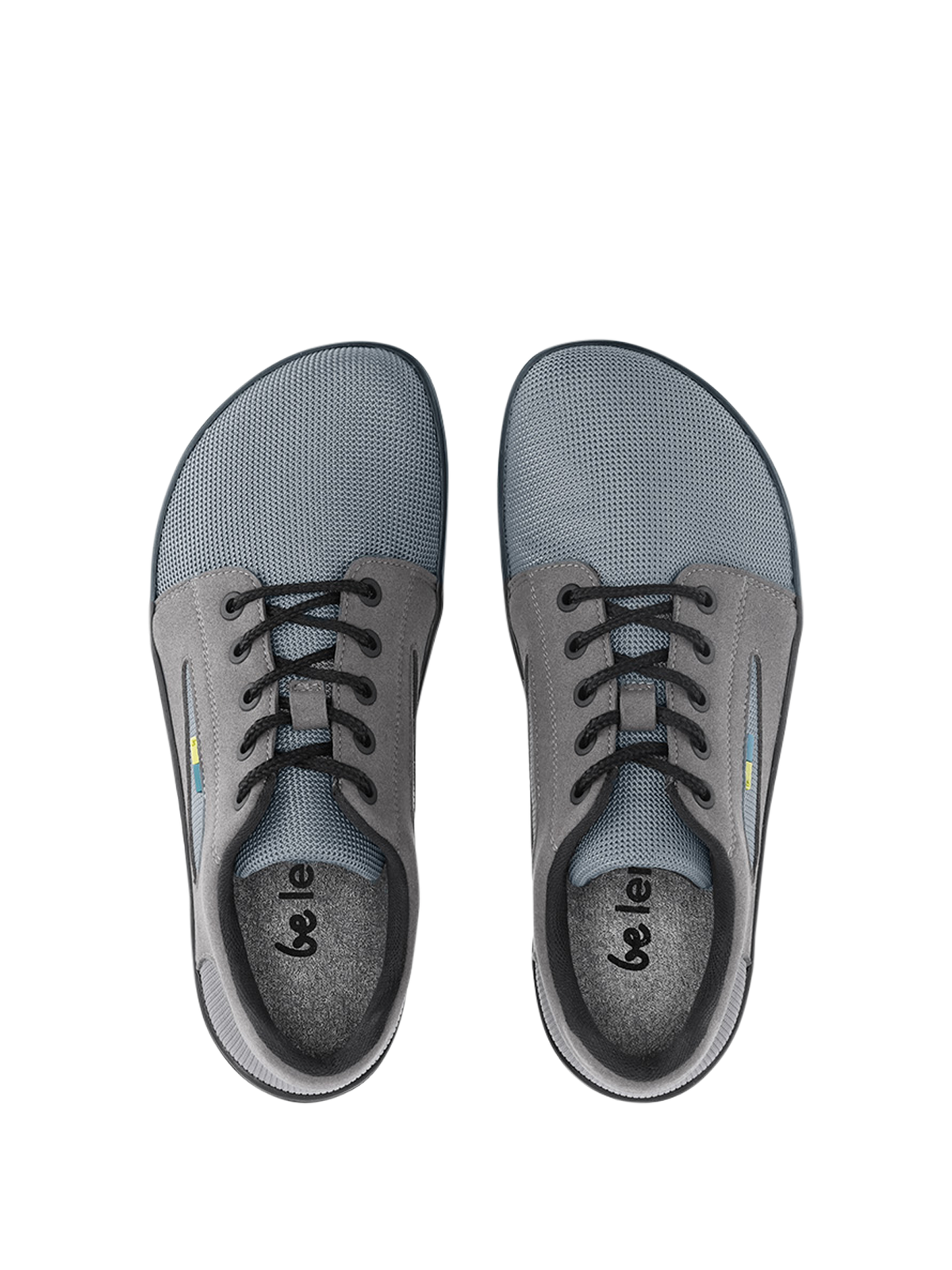 Be Lenka Whiz – Gris | Baskets barefoot