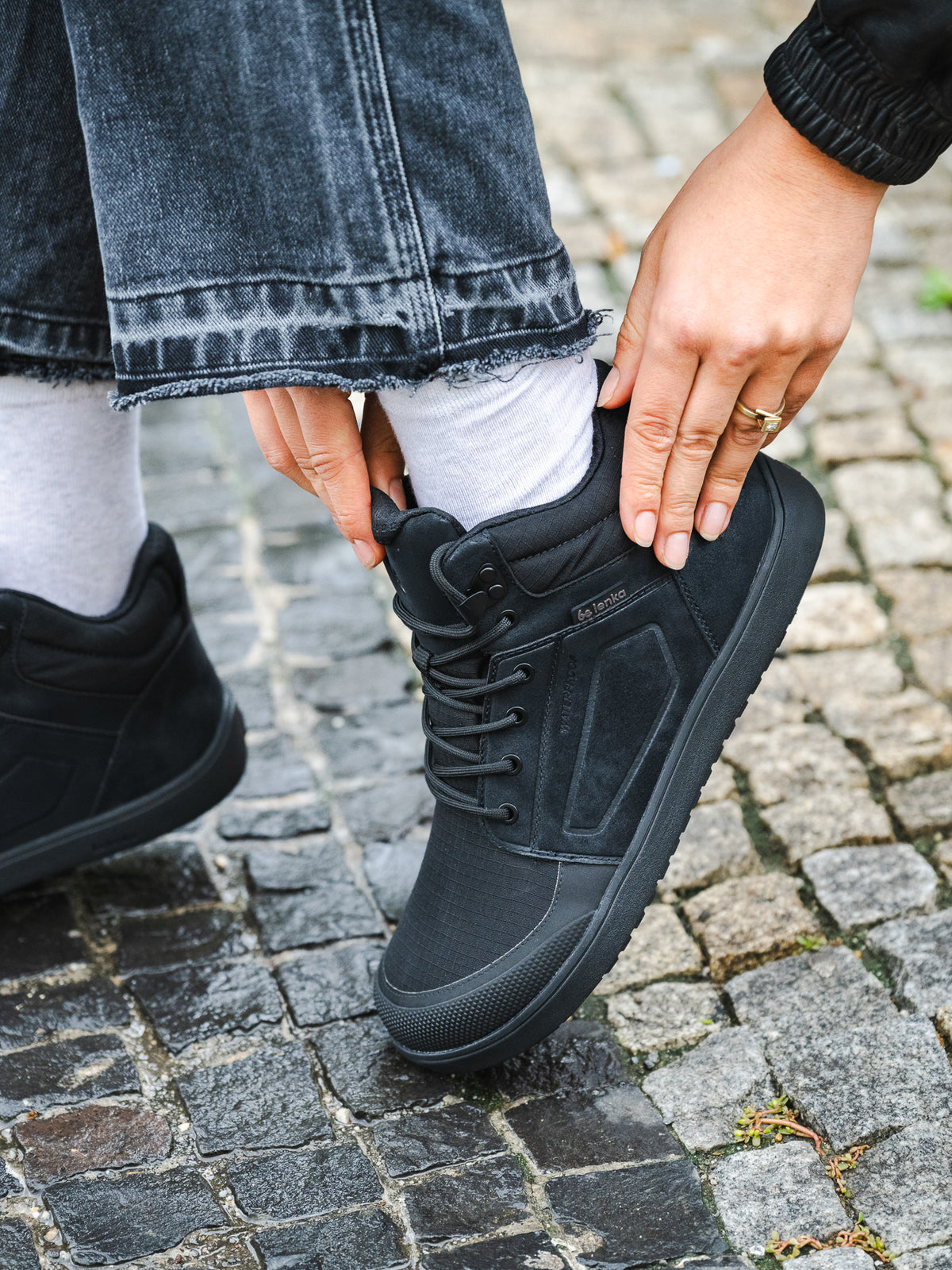 Be Lenka ArcticEdge – Noir | Bottines barefoot