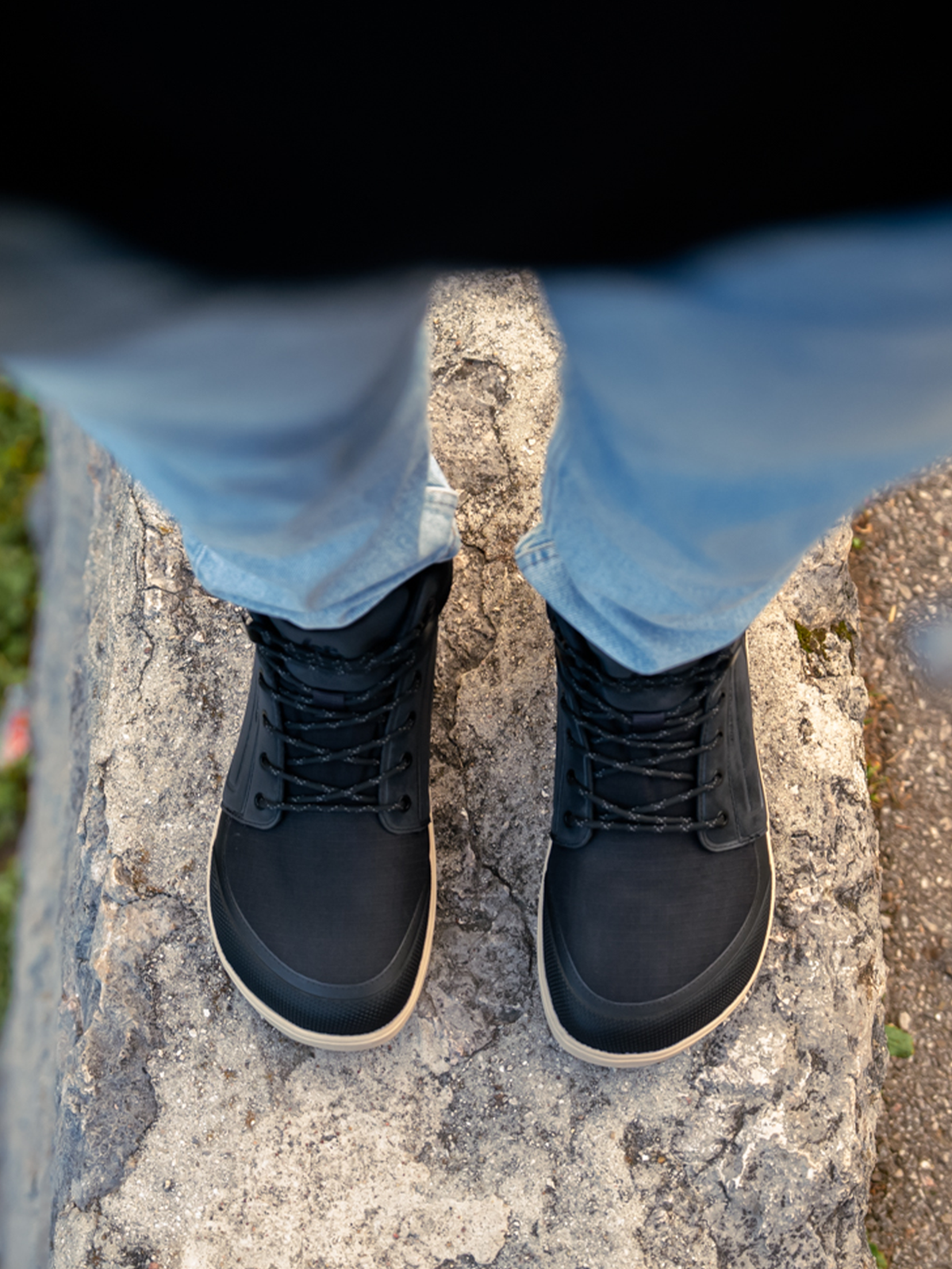 Be Lenka ArcticEdge – Noir charbon | Bottines barefoot