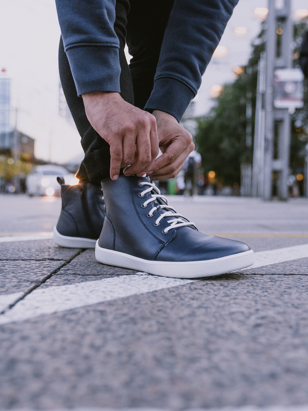 Be Lenka Atlas – Bleu marine | Chaussures barefoot