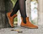Be Lenka Entice Neo – Marron cannelle | Bottines Chelsea barefoot