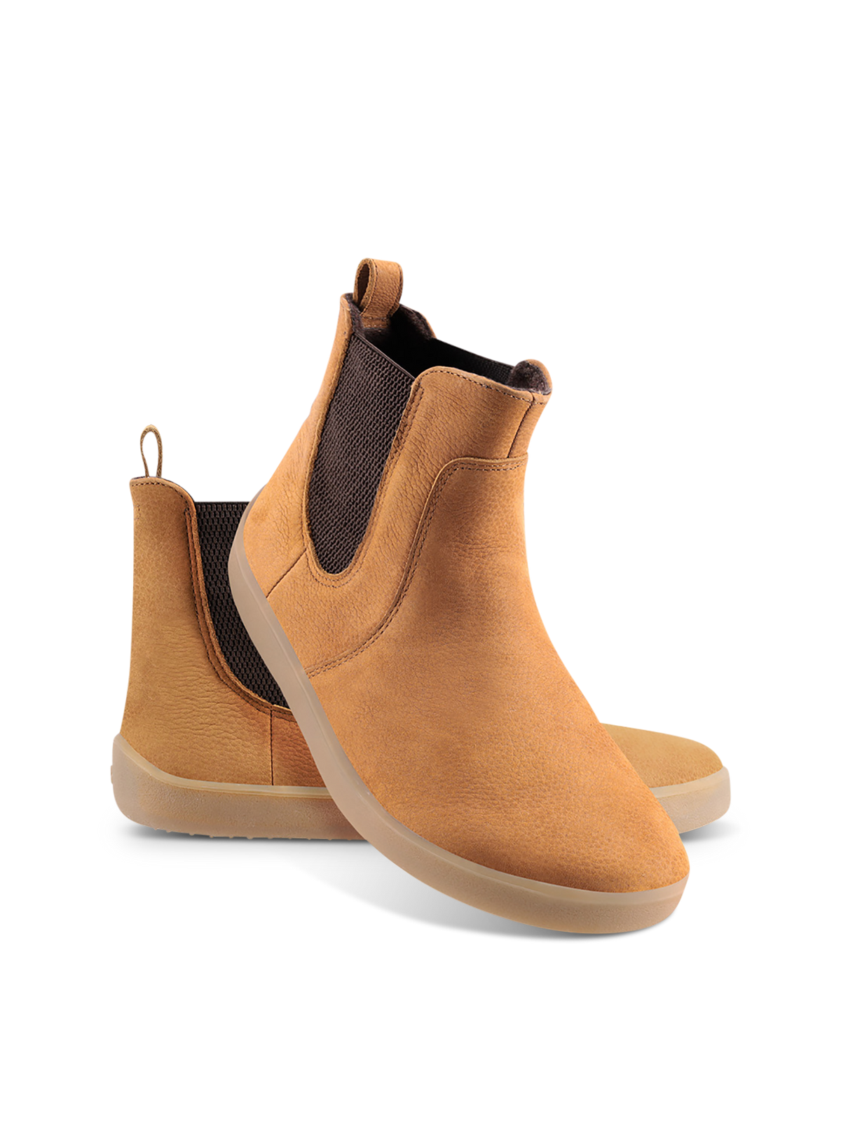 Be Lenka Entice Neo – Marron cannelle | Bottines Chelsea barefoot