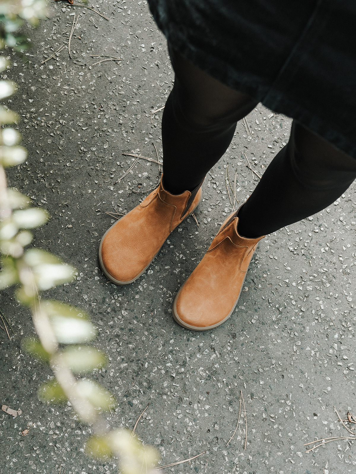 Be Lenka Entice Neo – Marron cannelle | Bottines Chelsea barefoot