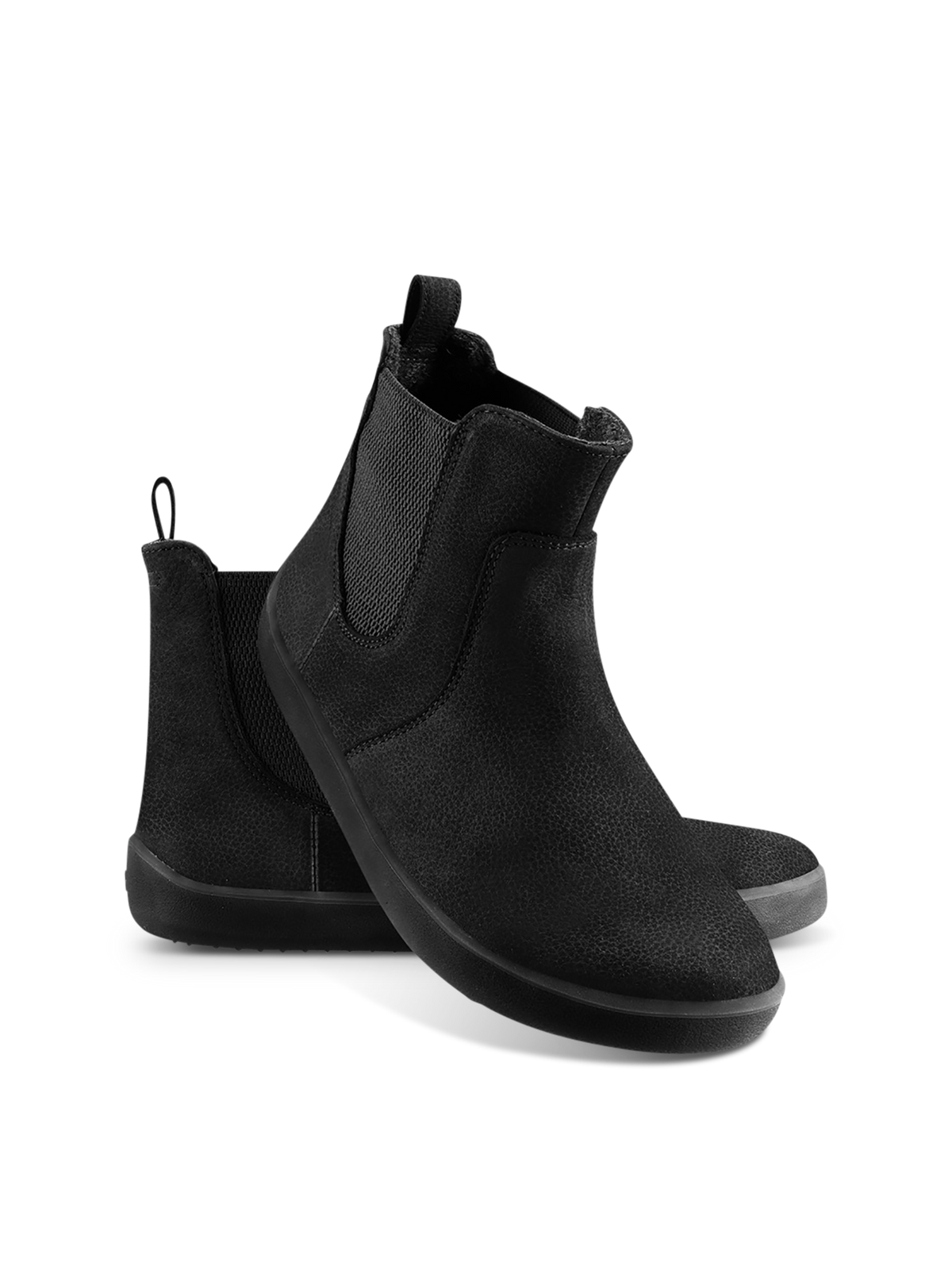 Be Lenka Entice Neo – Noir mat | Bottines Chelsea barefoot