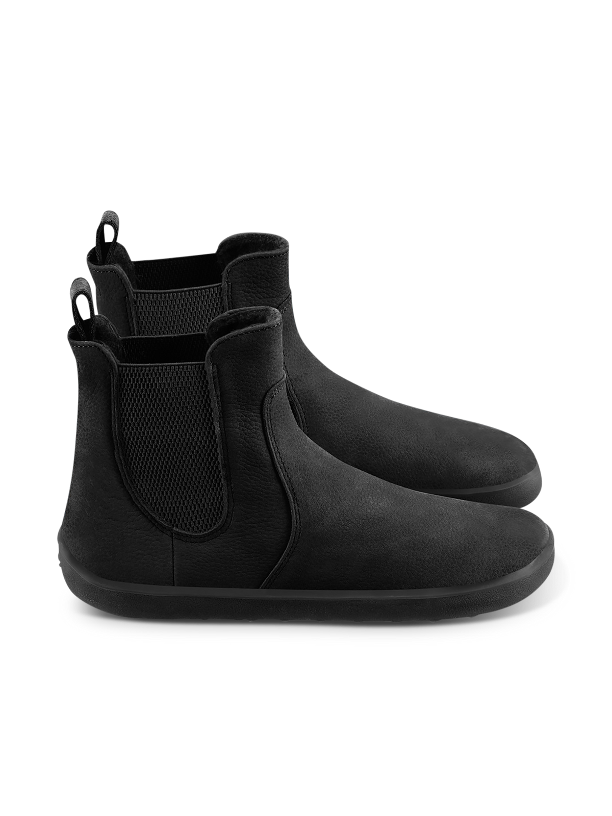 Be Lenka Entice Neo – Noir mat | Bottines Chelsea barefoot